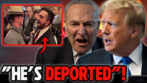 OMG YES! Trump LOSES IT & To DEPORT Zohran Mamdani Back To His COUNTRY IMMEDIATELY After He DID THIS