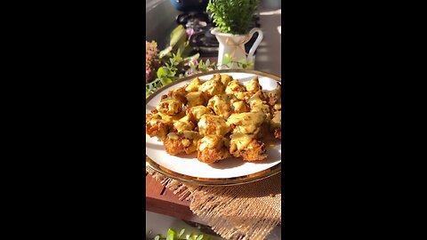 # cheese chicken starters 😋 👌