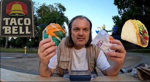 Taco Bell Double Stacked Taco and Soft Taco Review