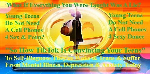 So How TikTok Is Convincing Teens They're Trans & Suffer Mental Illness, Depression & Anxiety?