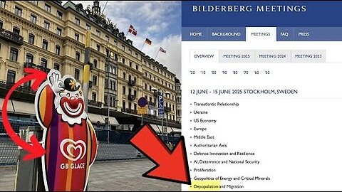 WARNING! THE ELITES ARE MEETING IN SECRET AT BILDERBERG RIGHT NOW