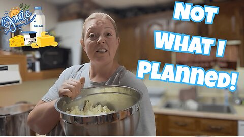 My Cheesemaking Plan Failed… But I Accidentally Made Something Delicious!