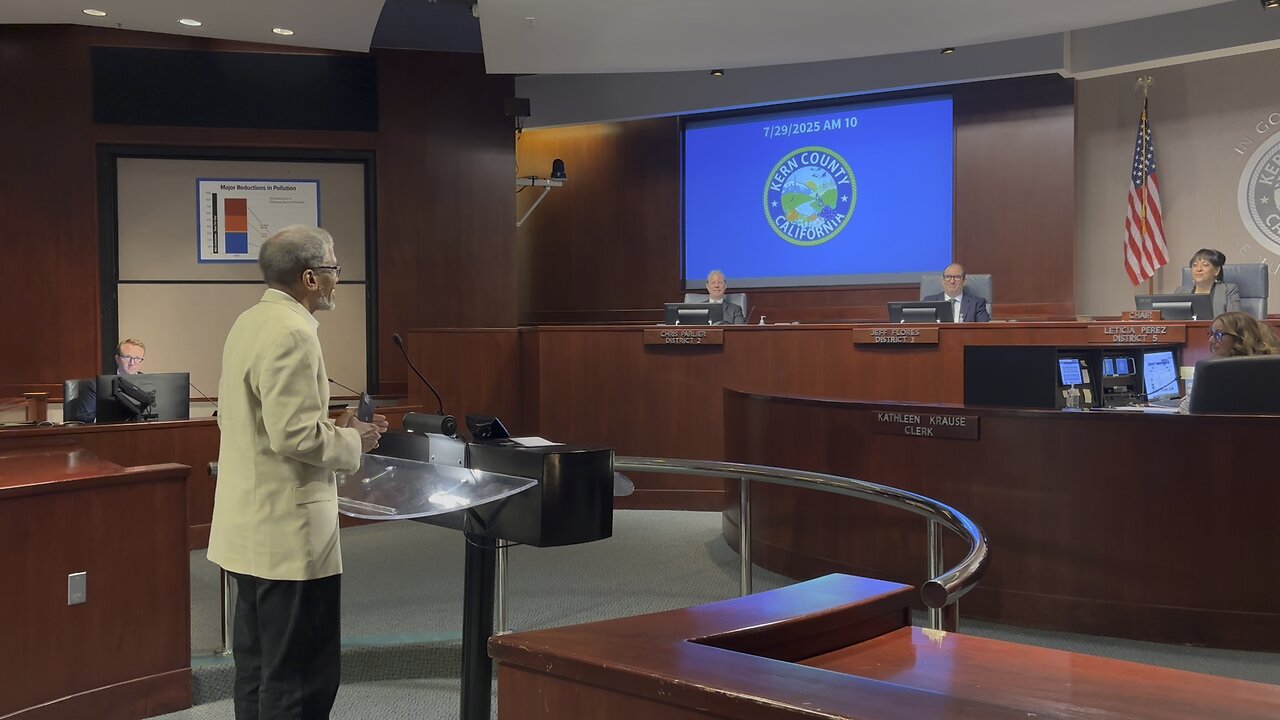 Kern County Board of Supervisors Urged to Read COVID-19 Vaccine Risks Email at 7/29/25 Meeting