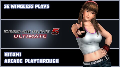 Dead or Alive 5: Ultimate (PS3) Hitomi Arcade Playthrough