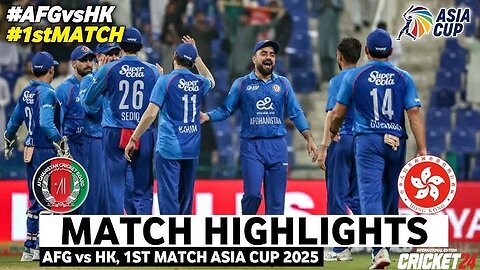 Afganistan win 1st T20 Asia Cup 2025