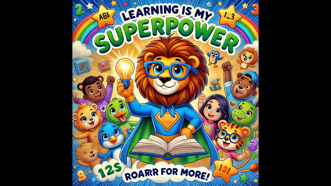 Learning Is My Superpower (Roarrr for More!)