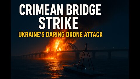 Ukraine Just Blew Up Russia’s Crimean Bridge — A Strike That Changed the War Forever!