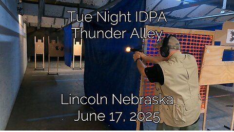 Tuesday Night Thunder Alley IDPA - June 17, 2025