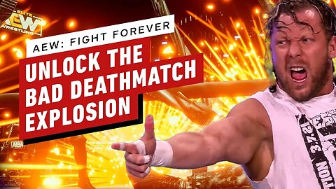 AEW - Fight Forever - How to Unlock the Bad Exploding Barbed Wire Deathmatch Ending