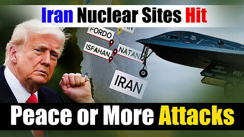 Trump Launches Airstrikes on Iran’s Nuclear Sites: “Peace or More Attacks