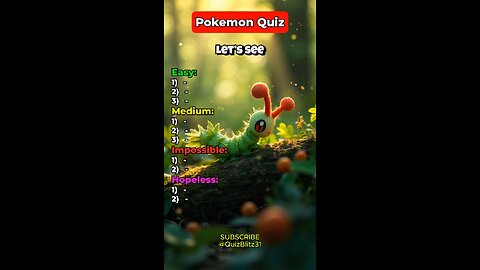 Let's see how well you remember these classic Pokémon!