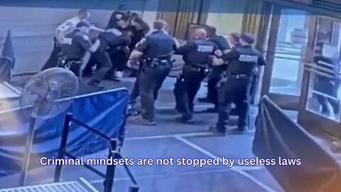 New York criminal attacked court security and shows a mindset is not stopped by the system