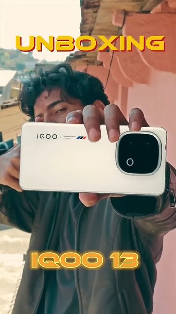 Unboxing IQOO 13 a different take ❤️‍🔥