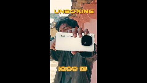 Unboxing IQOO 13 a different take ❤️‍🔥