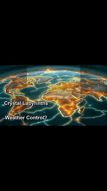 Ancient Crystal Labyrinths Weather Control? #shorts