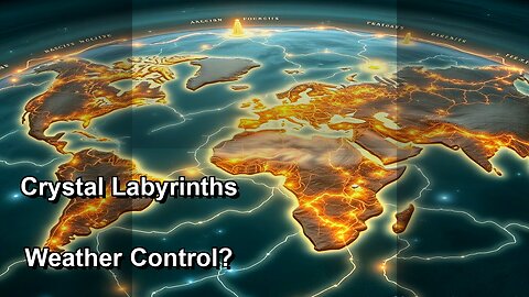 Ancient Crystal Labyrinths Weather Control? #shorts
