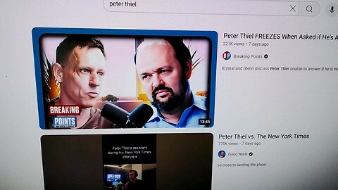 WHY? Is Palantir's "Peter Thiel" talking about the End of The World?