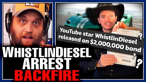 Instant Regret! Corrupt Government ARRESTS Youtuber WhistlinDiesel & He Exposes Massive Fraud!