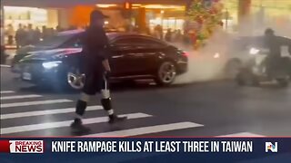 Deadly knife rampage in Taiwan’s capital kills at least three people
