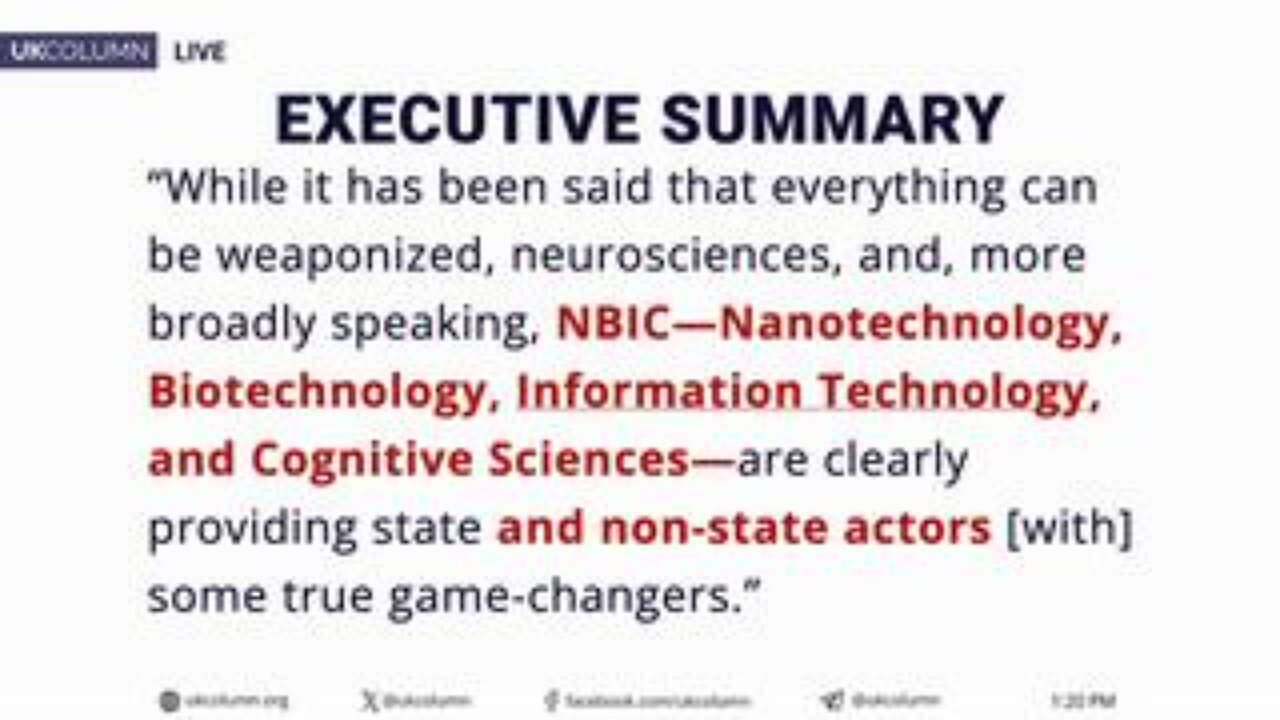 Neuro­warfare: NATO’s War for the Human Brain