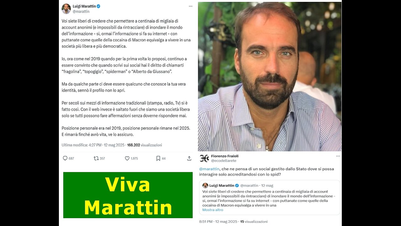 Viva Marattin - 13 maggio 2025