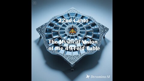 22nd Canto-The Mystical Vision of the 49-Fold Table
