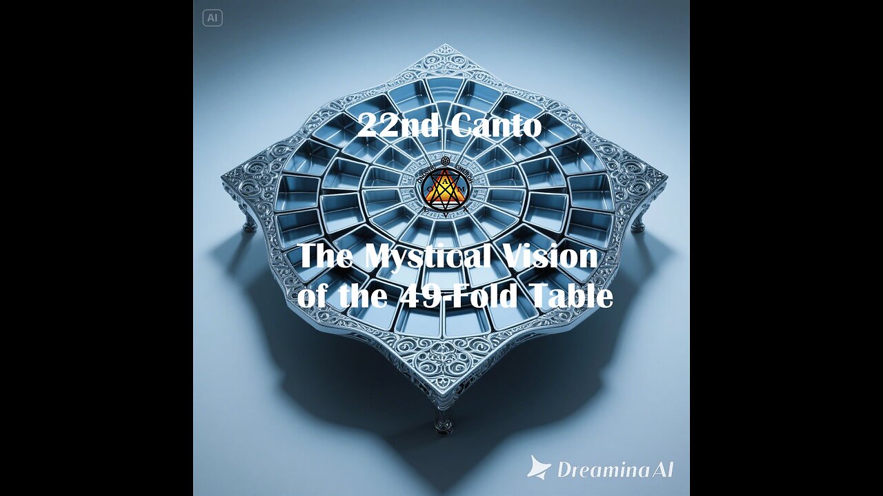 22nd Canto-The Mystical Vision of the 49-Fold Table