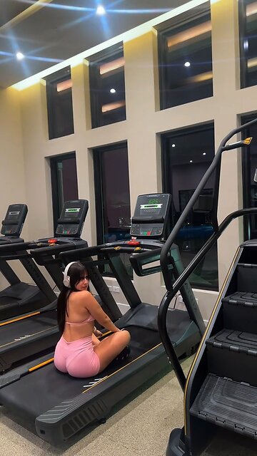 Is this how you use a threadmill