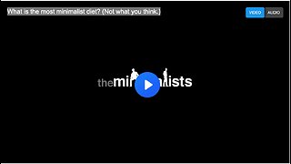 What is the most minimalist diet? (Not what you think.)