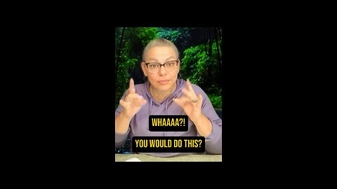 What? You Would Do This 😅 #signlanguage #talk #asl #knowledge