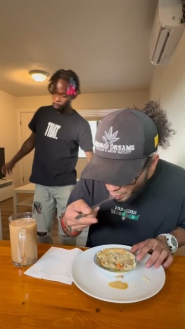 How to steal friend drink