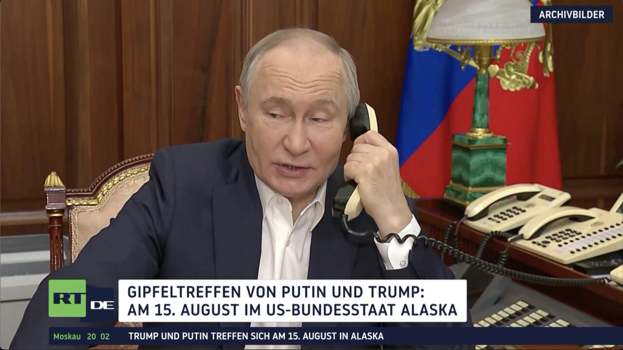 Treffen in ehemaligem russischem Gebiet: Putin und Trump in Alaska