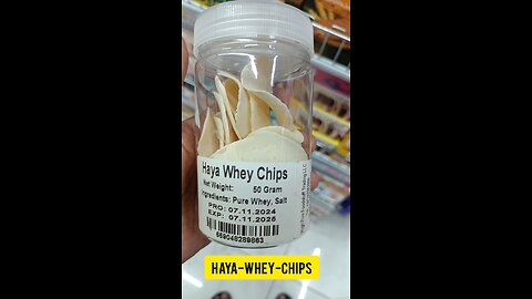 Haya Whey Chips 50g | Healthy High-Protein Snack | Low-Calorie Fitness Chips in UAE