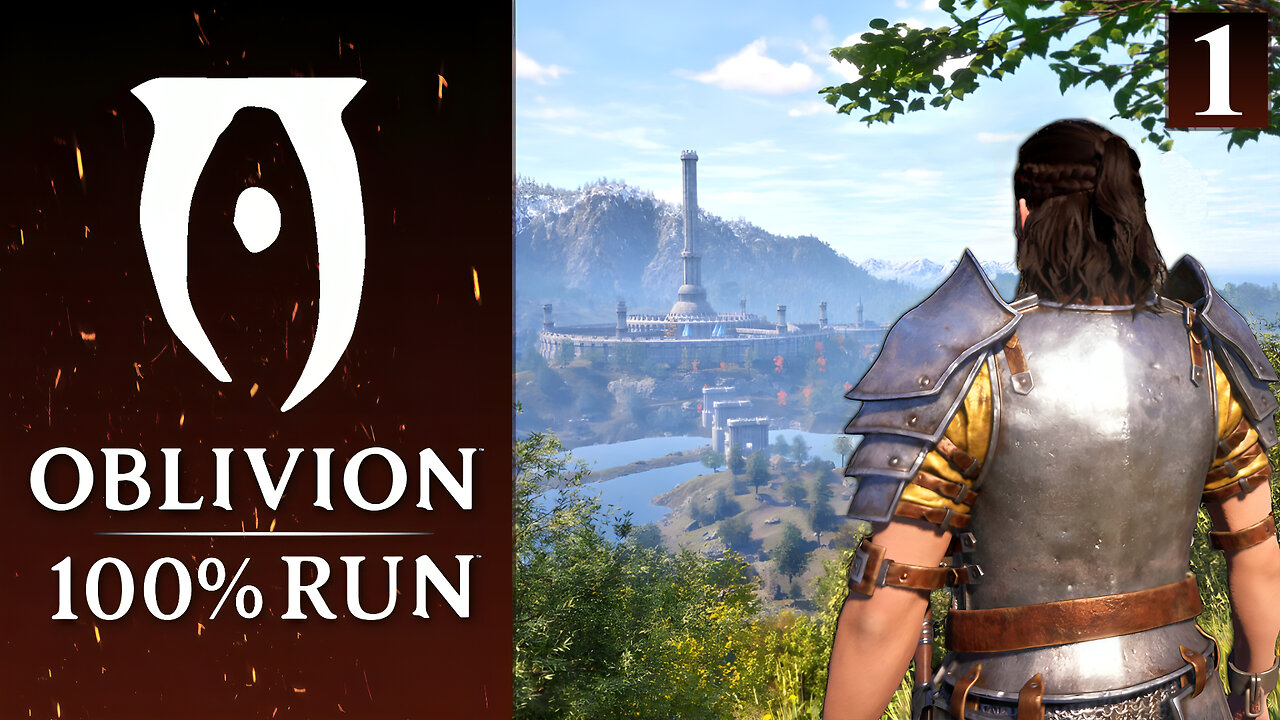 The Journey Begins | Oblivion Remastered 100% Run | Ep.1
