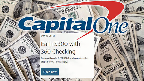 Who wants to Join me in STEALING $300 from Capital One?
