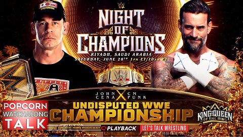 WWE Night Of Champions WRESTLING PLE Watch Along with HEEL OF THE RING PODCAST
