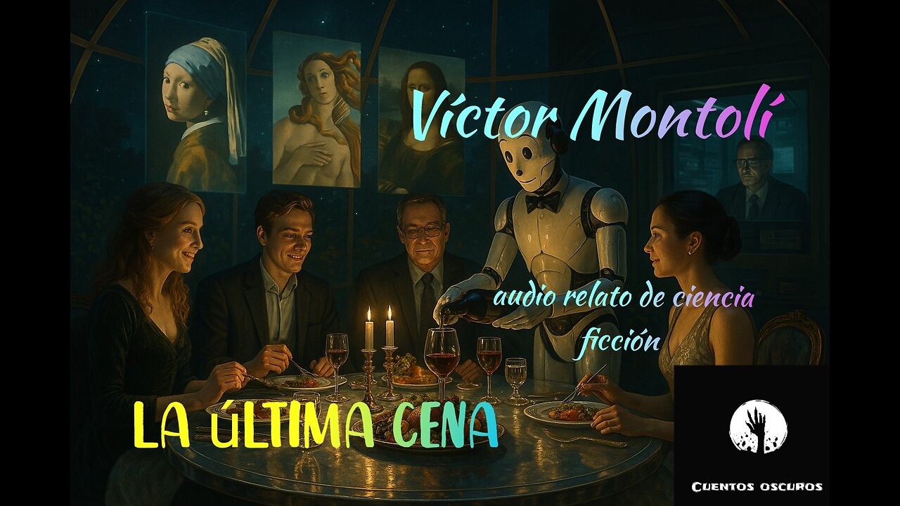 "La última cena" de Víctor Montolí. Audio relato distópico y de ciencia ficción.