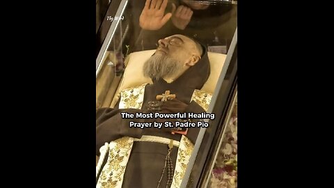 MOST POWERFUL HEALING PRAYER OF SAINT Padre Pio: SAINT Padre Pio Pray For Us Amĕn 🙏 🙏 🙏 💖 💖 💖