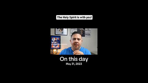 Holy Spirit is always with you!