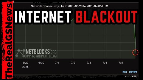 ALERT! IRAN PLUNGES INTO INTERNET BLACKOUT - TEHRAN SHUTS DOWN TALK OF U.S. NUCLEAR TALKS