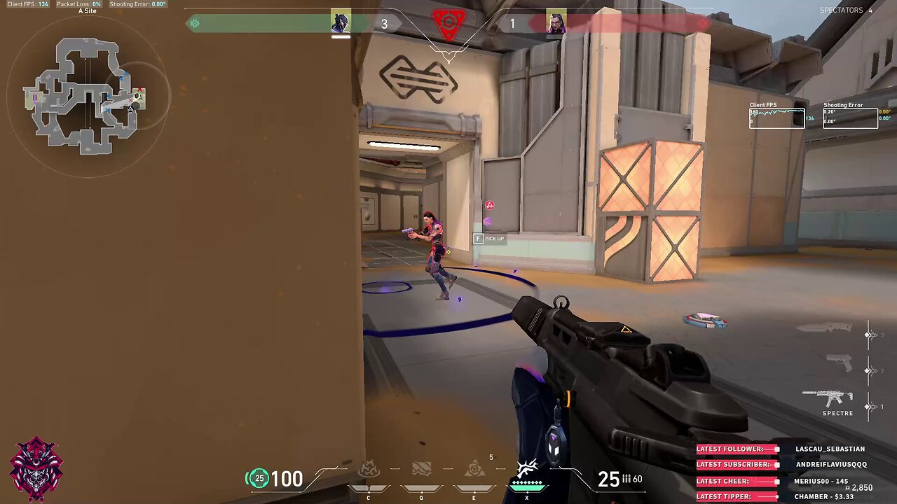 When you move like a snail and lose the round in Valorant