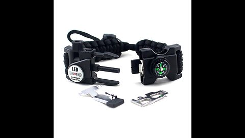 A Bracelet That Hides a Survival Kit - Wear One for the Unthinkables