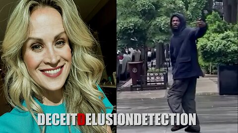 A white female was sucker-punched in the head by a black man in NYC