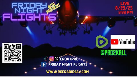 Friday Night Flights 8/29/25: Wrap Around