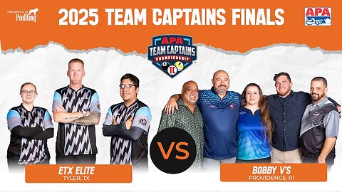 2025 APA Team Captains Championship Final