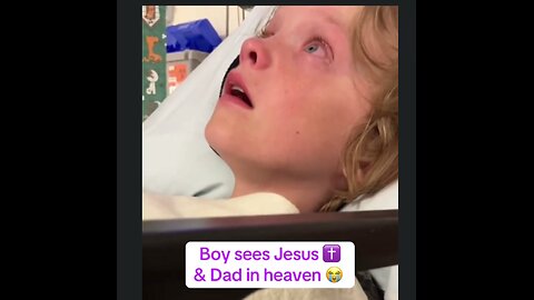Boy sees Jesus while waking up in hospital after near fatal accident✝️ 😭