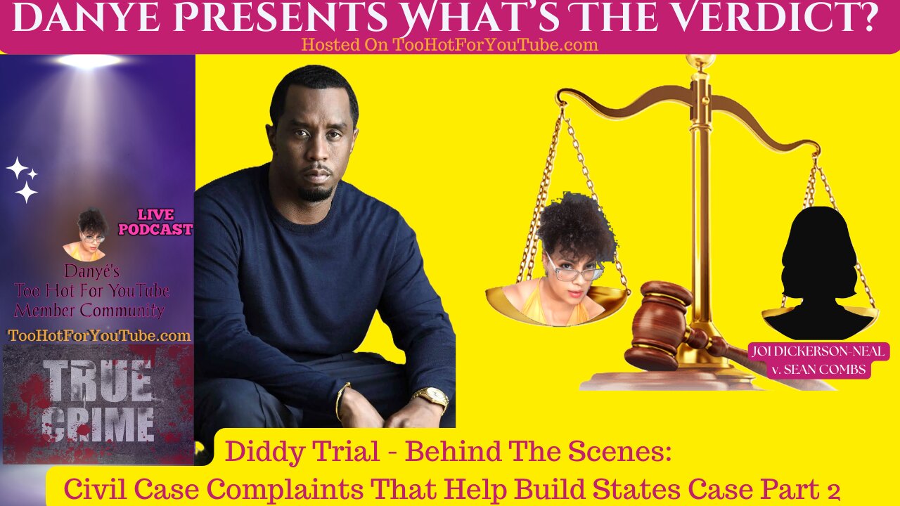 Diddy Trial - Behind The Scenes: Civil Suit Dawn Richard Pt 2
