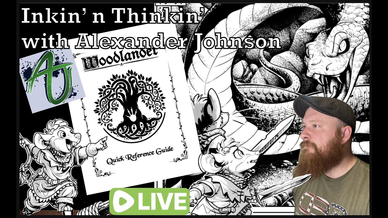 Inkin' n Thinkin: Woodlander with Alexander Johnson
