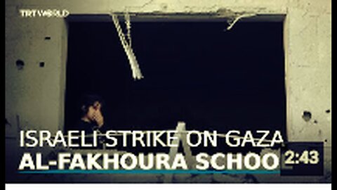 "Israeli Military Conducts Strike on Al Fakhoura School in Jabalia Refugee Camp"