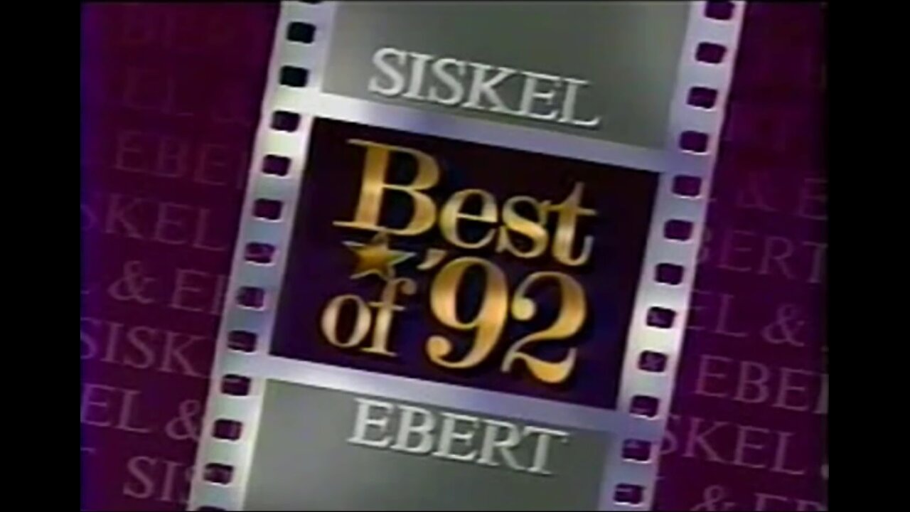 Siskel & Ebert: 1-9-92 (Best of '92)
